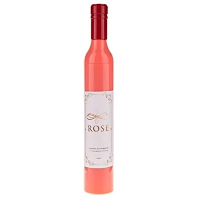 Abbildung von ootb Roséweinflaschen Regenschirm Rot, Modern, Klein, Weinflaschen Design, Regenschutz, Erwachsene Frauen