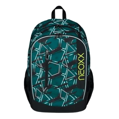 Abbildung von neoxx Schulrucksack &quot;Flow, Flash Yourself&quot;, teilweise aus recyceltem Material