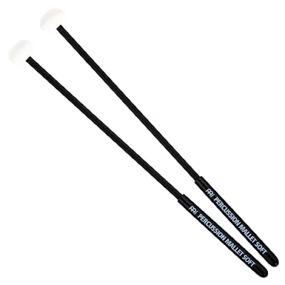 Abbildung von Meinl Percussion Temple Wood Mallet 1 Paar Schlägel für Blocks und Gummiköpfe Länge 12,5 Zoll Hickory, Natur (MPM5)