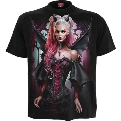 Abbildung von Spiral Herren M121 T Shirt, Schwarz, 58