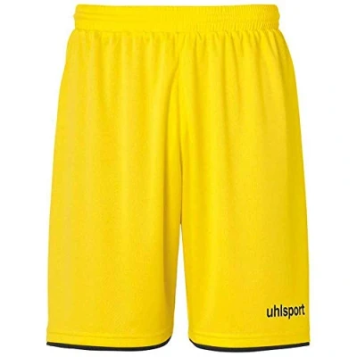 Abbildung von uhlsport Kinder Club Shorts, limonengelb/Schwarz, 128