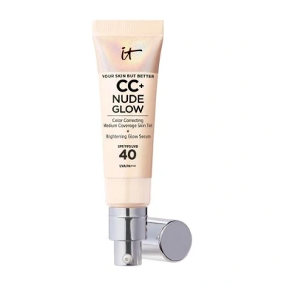 Abbildung von CC+ NUDE glow lightweight foundation + serum SPF40#fa