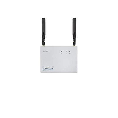 Abbildung von LANCOM IAP 821 Industire Access Point mit bis zu 867 MBit/s, Zwei Reverse SMA Antennenanschlüsse, PoE (IEEE 802.3at), Single Operation WLAN (2,4 oder 5 GHz) Active Radio Control (ARC), Weiß