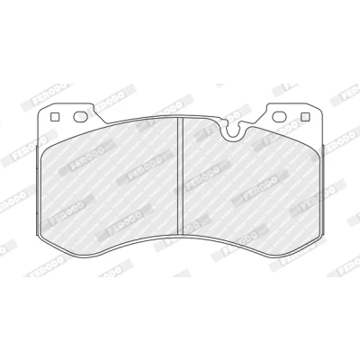 Abbildung von FERODO FDB5546 Bremsbelagsatz BMW: 3 Limousine, Touring, 2 Coupe