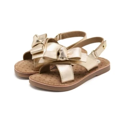 Abbildung von Gioseppo Swanzey Riemensandalette für Kinder, Größe: 28, Platino Schuhe