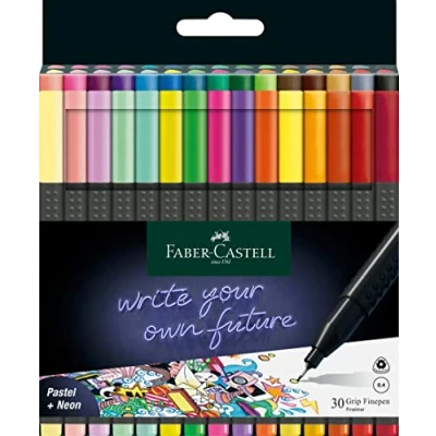 Abbildung von Fineliner Grip, Pastel, Neon, Basic assorti