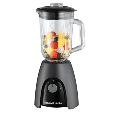 Abbildung von RUSSELL HOBBS Standmixer &quot;27121 56 Matte Charcoal, Glas,&quot;, 650 W, 1,5 Liter Fassungsvermögen