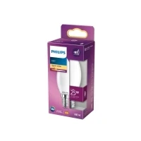 Abbildung von Signify Philips LED classic Lampe 25W E14 Kerze Warmw 250lm matt 1er P