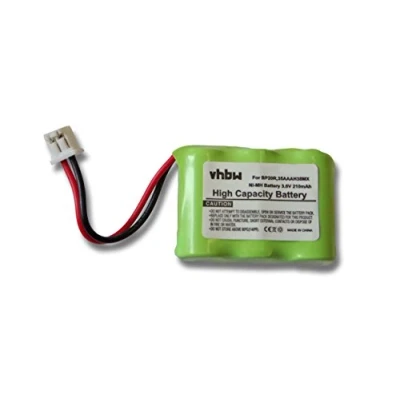 Abbildung von vhbw NiMH Akku 210mAh (3.6V) kompatibel mit Hundehalsband, Ferntrainer Dogtra 175NCP, 200NCP, 280NCP, 282NCP, 300M, 302M, 7000M, 7002M Ersatz für 35AAAH3BMX, BP20R.