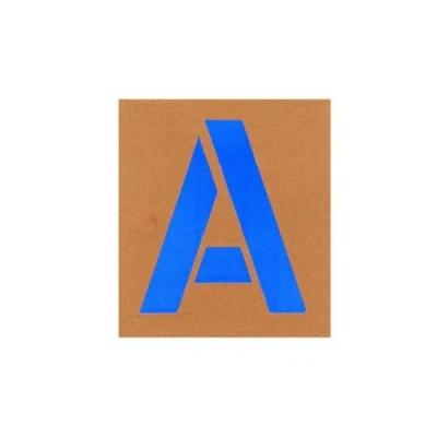Abbildung von Headline Sign 108 Schablonen Set, 20,3 cm Großbuchstaben A bis Z