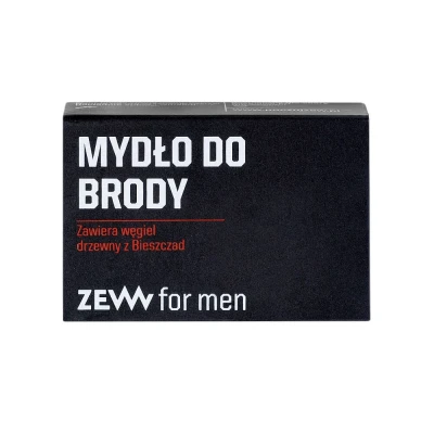 Abbildung von ZEW for men Aktivkohle Bartseife, 85 ml