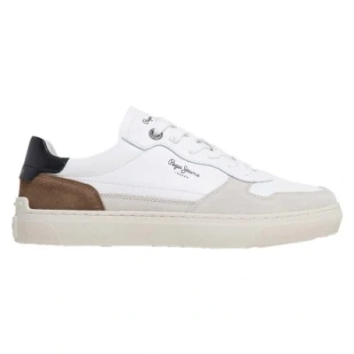Abbildung von Pepe Jeans Camden Nature M Sneaker low, Herren, Größe: 43, Optic white Schuhe