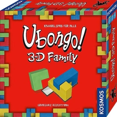 Abbildung von Kosmos Spiel, Knobelspiel Ubongo! 3 D Family 2022, Made in Germany