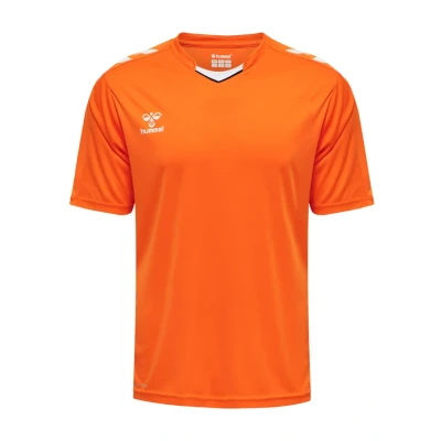 Abbildung von Hummel Hmlcore XK POLY S/S Tshirt print, Herren, Größe: 3XL, Orange tiger