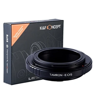 Abbildung von K&amp;F Concept Tamron EOS Objektivadapter,Adapter Ring,Adapter Canon,Objektiv Adapterring für Adaptall II Objektiv auf Canon 1D 1DS Mark 1DX 1DC 5D 7D 70D Digital Rebel T3i SL1 C300