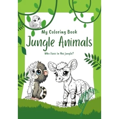 Abbildung von My Coloring Book Jungle Animals: Who lives in the Jungle? (Coloring Books)