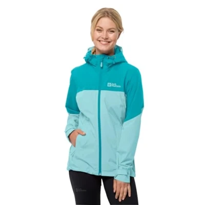Abbildung von Jack Wolfskin Weiltal 2L W Outdoorjacke, Damen, Größe: XS, Fresh ice