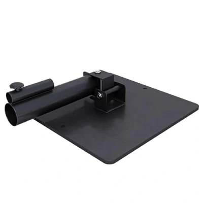 Abbildung von GORILLA SPORTS Bauchmuskelmaschine T Bar Row Plattform für 1&#039;&#039; 2&#039;&#039; Olympische Stangen Ruder Landmine, 360 Drehgelenk, Stahl