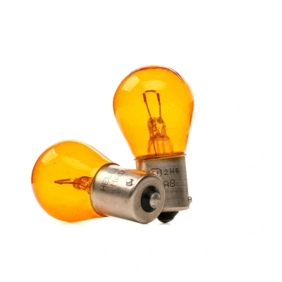 Abbildung von HELLA 8GA 006 841 123 Glühlampe, Blinkleuchte 12 21 PY21W Halogen vorne und hinten VOLKSWAGEN: Passat B5 Limousine, Golf 4 Schrägheck