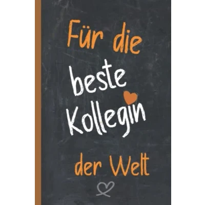 Abbildung von Beste Kollegin / Geschenk Abschiedsgeschenk Lieblingskollegin Notizbuch Tolles für deine /Pension und Jobwechsel Arbeitskollegin 120 Seiten