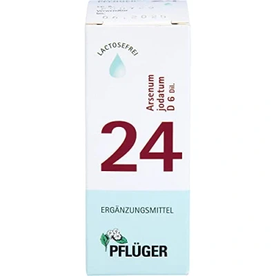 Abbildung von Schüßler Salz Nr. 24 Arsenum jodatum D6 30 ml