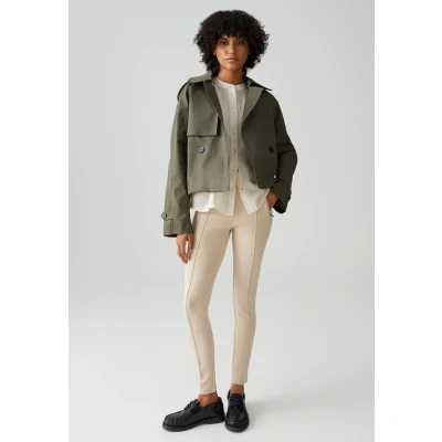 Abbildung von Opus Ekaja Leggings Hosen, Damen, Größe: 36, Macadamia