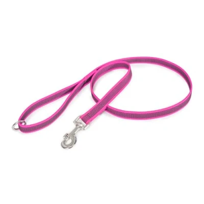Abbildung von Julius K9 C&amp;amp G Schnur, rosa/grau 20mm/1.8m mit Griff
