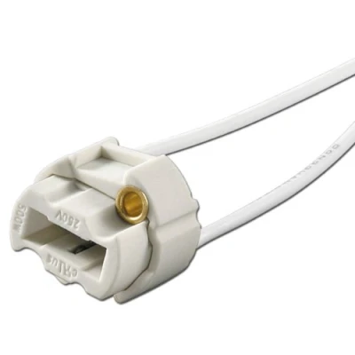 Abbildung von world trading net Lampenfassung G9 rund max. 230V/500W 10cm Kabel