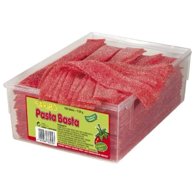 Abbildung von Haribo Pasta Basta Erdbeere Sour,4er Pack (4x 1.125 kg)