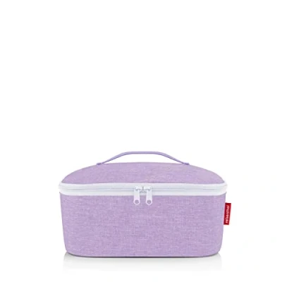 Abbildung von reisenthel coolerbag M Pocket Kühltasche mit Obermaterial aus recycelten PET Flaschen Ideal für das Mittagessen unterwegs, Couleur:Twist Violet