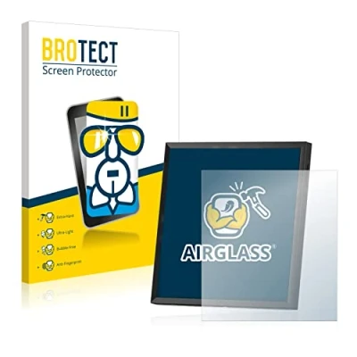 Abbildung von BROTECT Schutzglas für Divoom Pixoo 64 Schutzfolie Panzer Folie Glas [Extrem Kratzfest 9H, Anti Fingerprint, Ultra Transparent]