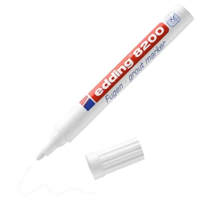 Abbildung von edding Marker 8200 Fugenmarker weiß (1er Blister)
