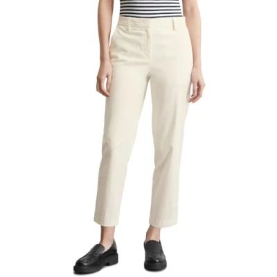 Abbildung von Marc O&#039;Polo Modern Style Tapered LEG HIGH RISE WELT Pocket Chino, Damen, Größe: 32, Chalky sand