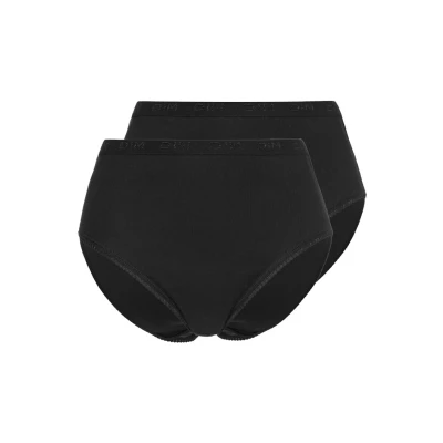 Abbildung von DIM 2 PACK Slip, Damen, Größe: 46/48, Noir
