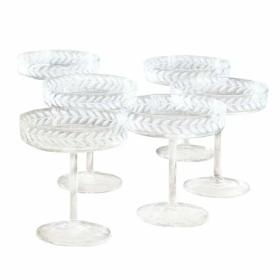 Abbildung von Mirabeau Glas Champagnerglas 6er Set Macomb klar,