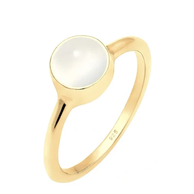 Abbildung von Elli Statement Ring, Damen, Größe: 54, Gold coloured