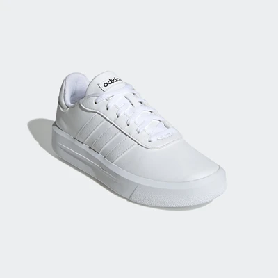 Abbildung von adidas Originals Court Sneaker low, Damen, Größe: 41, Ftwr white Kunststoff