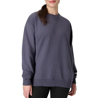 Abbildung von Hanes Herren Men&#039;s ComfortWash Garment Dyed Fleece Sweatshirt, Anker Schiefer, Medium