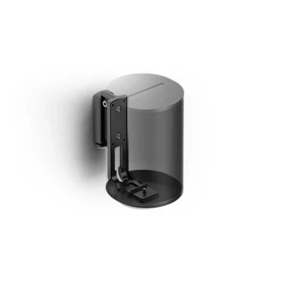 Abbildung von Flexson Era 100 Wandhalterung Schwarz Doppelt