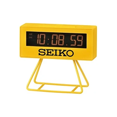 Abbildung von Seiko Unisex Wecker Digital Kunststoff schwarz QHL062Y
