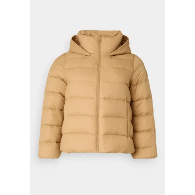 Abbildung von Tommy Hilfiger Curve Casual HOOD Jacket Daunenjacke, Damen, Größe: 50, Classic khaki