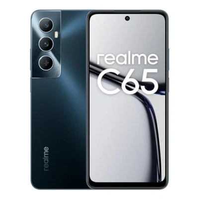 Abbildung von realme c65 Smartphone 8+256 GB, 50MP AI Camera, 6.67&#039;&#039; Eye Comfort Display with 90Hz Refresh Rate, 45W Fast Charge, 5000mAh Massive Battery, NFC Supported, Starlight Black