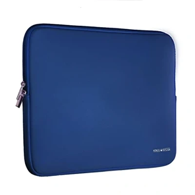 Abbildung von König Design Laptoptasche Laptophülle 13 Zoll stoßfeste Notebooktasche Laptop Schutzhülle Notebook Sleeve Hülle PC Schutztasche Dunkelblau
