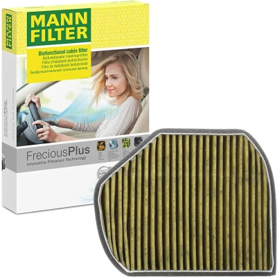 Abbildung von MANN FILTER FP 2897 Innenraumfilter MERCEDES BENZ: CLK Cabrio, Coupe, E Klasse T modell, CHRYSLER: Crossfire Roadster