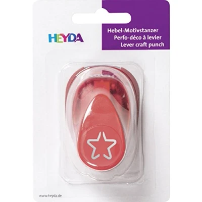 Abbildung von Heyda Motivstanzer für Karton bis 220g/qm Stern Pop Up 15x15mm