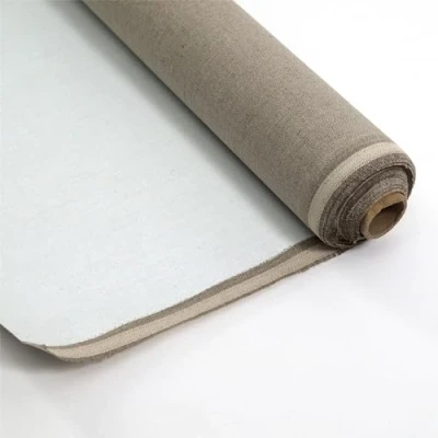 Abbildung von BK BILDERRAHMEN KOLMER LEINEN LEINWAND AUF Rolle 430 GSM 100% Leinen, 1,7x10 m malfertige Leinwandrolle, grundiert mit Gesso