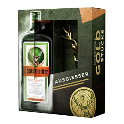 Abbildung von Jägermeister Geschenkset 1 x 0,7L + Hirschkopf Ausgiesser