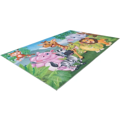 Abbildung von Obsession Kinderteppich &quot;My Torino Kids 239&quot;, rechteckig, Spielteppich, Motiv Tiere, Kinderzimmer