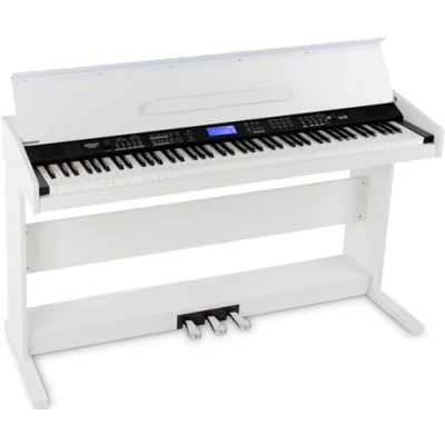 Abbildung von FunKey Digitalpiano DP 88 II E Piano mit anschlagsdynamische Tasten, umfangreiche Begleitautomatik und Keyboard Chord Akkordbegleitung
