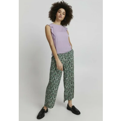 Abbildung von ICHI Ihmarrakech Stoffhose, Damen, Größe: XS, Green